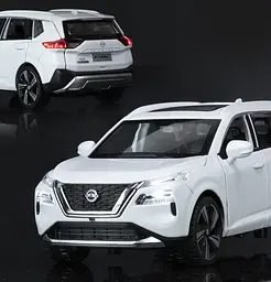 Колекційна металева модель кросовера АвтоЕксперт Nissan X-Trail з інерцією, світлом та звуком 1:32 - мініатюра 8