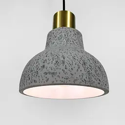 Підвіс Terrazzo Toco із сірим бетонним плафоном в стилі Ар-деко Line.F MJ 167/1 GR - мініатюра 3