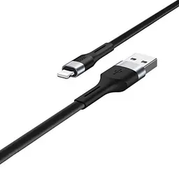 Кабель Hoco X34 Pisces Cable USB to Lightning 2,4A 1m Black