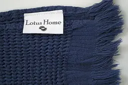 Рушник Lotus Home - Rius navy синій 50x100 - мініатюра 3