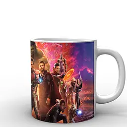 Кухоль GeekLand Avengers Месники всі персонажі AG.02.018 330 мл білий - мініатюра 3