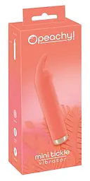 Вібратор You2Toys для клітора Peachy Mini Tickle Bunny 15.4 см помаранчевий - мініатюра 7
