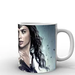Кухоль GeekLand Чудо-Жінка Wonder Woman Меган Фокс WW.02.005 330 мл білий - мініатюра 3