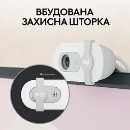 Веб-камера Logitech BRIO 100 White (960-001617) [96683] - мініатюра 9