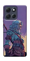 TPU чохол Demsky The witcher ciri для Motorola Moto G86 Power