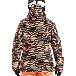 Жіноча куртка Rehall Kiki Womens 2023 XS Сірий-Рожевий - мініатюра 6