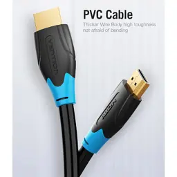 Кабель мультимедійний HDMI M to HDMI M 8.0m V2.0 4K60Hz Vention (AACBK) - мініатюра 9