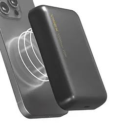 Повербанк з бездротовою зарядкою 10000mAh Videx VPB-W102 PD20W Grey (VPB-W102-G) - мініатюра 12