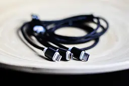 Зарядний кабель USB 3-1 чорний - мініатюра 2