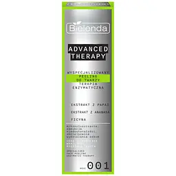 Уцінка. Скраб для обличчя Bielenda Advanced Therapy Спеціалізований ензимотерапія 001, 30 мл 