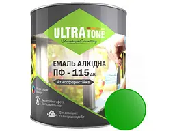 Емаль алкідна ПФ-115 ULTRA TONE зелений 0.9кг