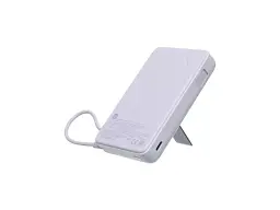 Зовнішній акумулятор (Power Bank) Xiaomi Magnetic 10000mAh with Built-in Stand Purple (BHR08PAGL) - мініатюра 3