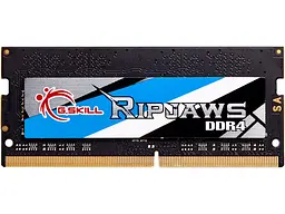 Пам'ять для ноутбуків G.Skill 16 GB (2x8GB) SO-DIMM DDR4 2400 MHz Ripjaws (F4-2400C16D-16GRS)