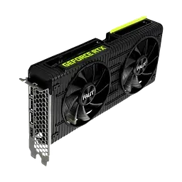 Відеокарта GeForce RTX 3060 Ti 8GB Palit Dual (NE6306T019P2-190AD) Б/В - мініатюра 2