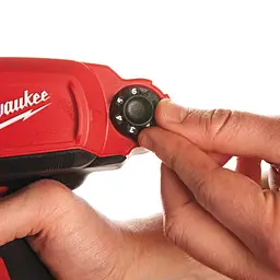 Пістолет для герметиків акумуляторний MILWAUKEE, M12 PCG/400A-201B, 400мл (зарядний пристрій, 1 акумулятор М12 В2 2Ач, алюмінієв - мініатюра 3