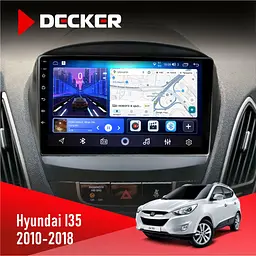 Штатна магнітола Hyundai ix35 2010-2018 Decker D9-006 4x64, 4G Decker (НФ-00003600)