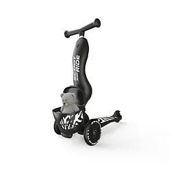 Самокат Scoot and Ride Highwaykick-1 Lifestyle Зебра, чорний (SR-210621-ZEBRA) - мініатюра 8