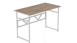 Комп'ютерний стіл Ferrum-decor Раян 75x120x60 білий ДСП Дуб Артізан 16мм (FRD-101134) - мініатюра 4