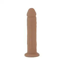 Фалоімітатор Silexd Liquid Silicone Dildo Model 2 Size 9" 22.9 см тілесний - мініатюра 4