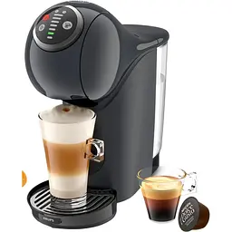 Кофеварка Krups капсульная Dolce Gusto Genio S Plus 1.8 л капсулы темно-серая
