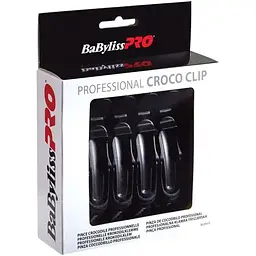 Затискач перукарський BaByliss PRO Croco Clip M2941E 6шт [86540]