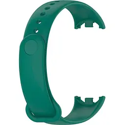 Ремінець для фітнес-браслету Xiaomi Smart Band 8 / 9 / 10 Soft Touch Dark Green [84631]