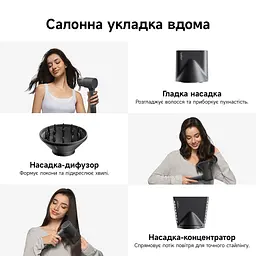Фен Laifen NEO чорний (1HD14-S-EU-BL-002) [174308] - мініатюра 12
