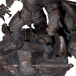Статуетка World of Warcraft Arthas Commomorative Statue (Варкрафт Пам'ятна статуя Артаса) - мініатюра 7