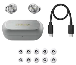 Навушники Technics EAH-AZ100-S Silver - мініатюра 5