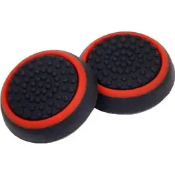 Накладки на стіки Thumb Grips 4-pack для PS4/PS5/Xbox Black Red [140709] - мініатюра 4