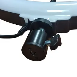 Кільцева Led-лампа 33 см LJJ-33 з тримачем для телефона 3 режими + RGB - мініатюра 3