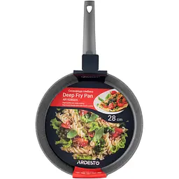 ARDESTO Сковорода Gemini Gourmet Apulia 28 см, сірий, алюміній