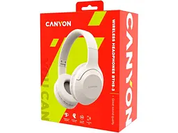 Навушники з мікрофоном Canyon BTHS-3 Beige (CNS-CBTHS3BE) - мініатюра 5