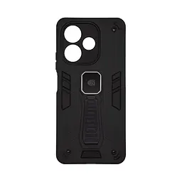 Чехол для OPPO A5 Pro 4G/A5 Pro 5G, Proover, черный, с подставкой и магнитом, противоударный, ударопрочный, бронированный, панель-накладка, защита всего корпуса, термополиуретан (TPU) + поликарбонат (PC), ArmorStandart (ARM85752)