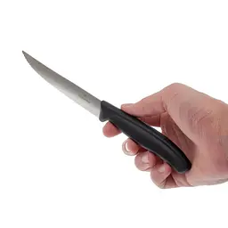 Ніж для стейка та піци Victorinox Swiss Classic 12см хвил чорн 6.7933 - мініатюра 2