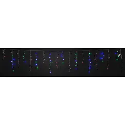 Гірлянда Delux ICICLE 100 LED C 3.2х0.7 м Мульти/Прозорий IP20 (90015254) - мініатюра 3