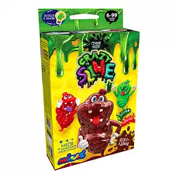 Дитячий набір для проведення дослідів "Crazy Slime" Danko Toys SLM-02 укр Шоколадний