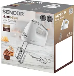 Ручний міксер Sencor SHM 5215WH (7157591) - мініатюра 2