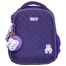 Рюкзак шкільний  ортопедичний шкільний каркасний Yes Cute Bunny H-100S - мініатюра 2