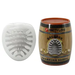 Мастурбатор Pretty Love Bourbon Charming Barrel White