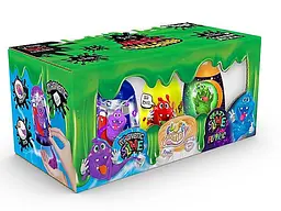 В’язка маса 3 в 1 Magnetic Slime, Fluffy Slime, Crazy Slime Fluoric (українською)/російська, Danko Toys