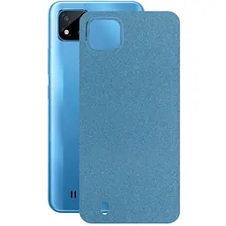 Захисна плівка StatusSKIN для Realme C20A 2021 Корпус Вініл Блакитна глянець