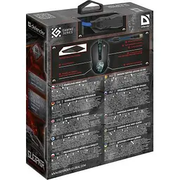 Комп'ютерна мишка Defender Sleipnir GM-927 USB Black+ Килимок (52927) - мініатюра 8