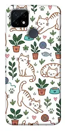 TPU чохол Demsky Cats pattern для Realme C12