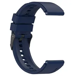 Браслет GT для Samsung Galaxy Watch 6 Classic 43mm 6 Classic 47mm - синій ширина кріплення 20мм силікон Watchbands (W45-6WB35615248) - мініатюра 3