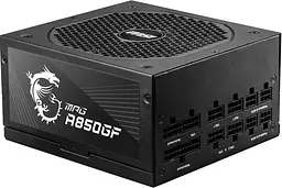 Блок живлення MSI MPG 850W (A850GF) 80+ Gold (MPG A850GF) Black Б/в