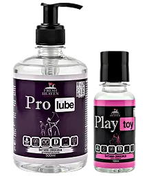 Iнтим-змазка Fresh Heaven універсальна Pro Lube 500ml та для іграшок Play Toy 100ml
