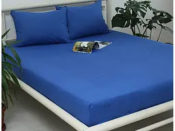 Простирадло на гумці + наволочки Princess Blue TAG tekstil 160х200х20 см pbe0040932 - мініатюра 2