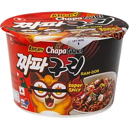 Локшина Nongshim Рамен Чапагурі боул Angry гостра 114 г