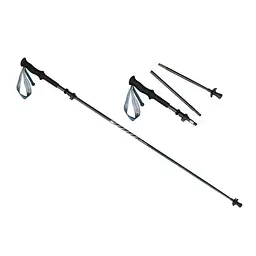 Трекінгова палиця Naturehike CNK2450DS013, 115-135 см, чорна